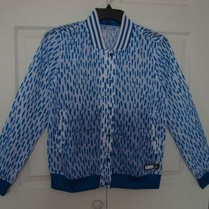 COPY - NWT Adidas AY4006  Track jacket  White/ Blue M $65